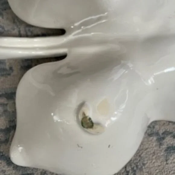 Vintage Hull Leaf Shaped Grape Pattern Large Serving Dish Bowl/Tray - Picture 7 of 7